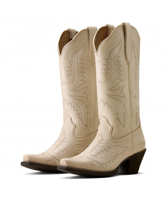 Ariat - Round Up Collins Cream D Toe Western Boot Ariat - Round Up Collins Cream D Toe Western Boot