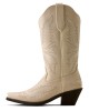 Ariat - Round Up Collins Cream D Toe Western Boot Ariat - Round Up Collins Cream D Toe Western Boot