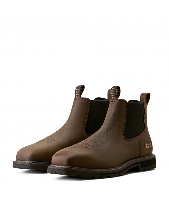 Ariat - GroundRancher Chelsea Wide Square Toe Steel Toe Work Boot Ariat - GroundRancher Chelsea Wide Square Toe Steel Toe Work Boot