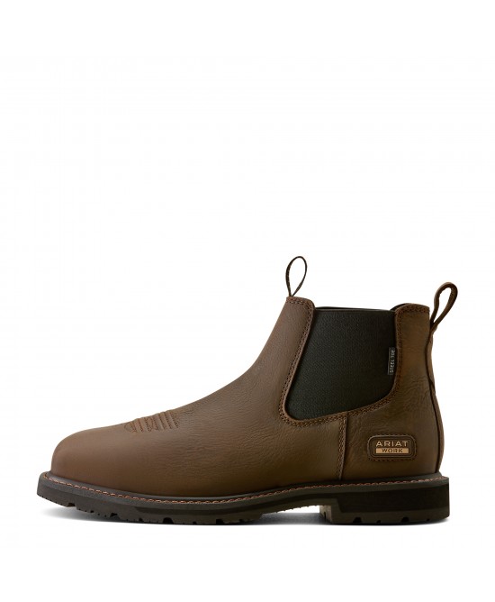 Ariat - GroundRancher Chelsea Wide Square Toe Steel Toe Work Boot Ariat - GroundRancher Chelsea Wide Square Toe Steel Toe Work Boot