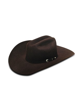 Wool Hat - Ariat Western 3X Wool Hat with Buckle Black