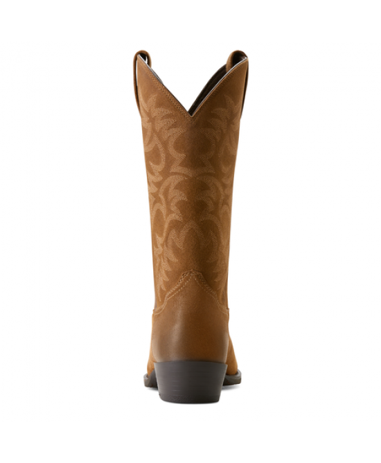 Ariat - Men's Heritage R Toe Western Boot Suede