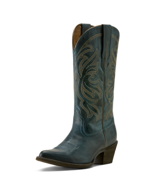 Ariat - Heritage J Toe Stretch Fit Denim Blue