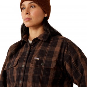 Ariat - Rebar Flannel Insulated Shirt Jacket Ariat - Rebar Flannel Insulated Shirt Jacket