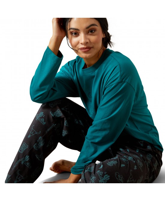 Ariat - Dreams Pyjama Set - Green
