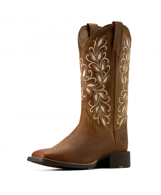 Ariat - Round Up Holly Wide Square Toe Western Boot