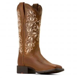 Ariat - Round Up Holly Wide Square Toe Western Boot