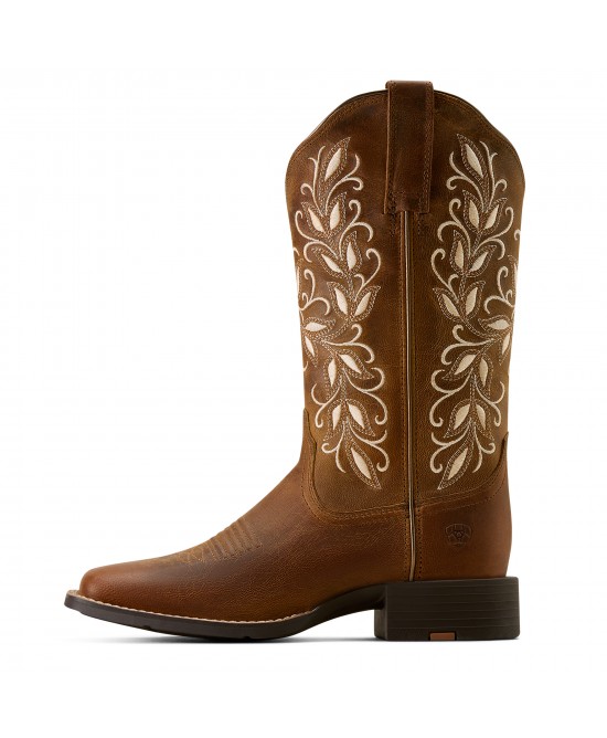 Ariat - Round Up Holly Wide Square Toe Western Boot