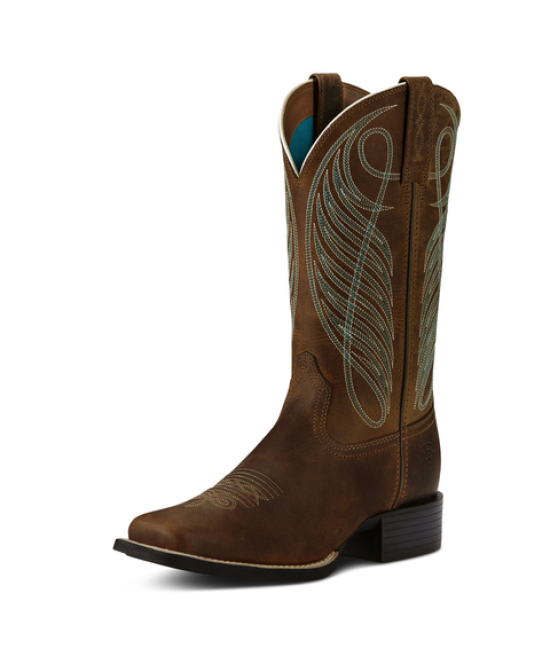 Ariat - Round Up Wide Square Toe Western Boot Ariat - Round Up Wide Square Toe Western Boot