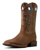 Ariat - Sport Sidebet Wide Square Toe Cowboy Boot Ariat - Sport Sidebet Wide Square Toe Cowboy Boot