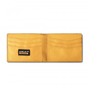 Ariat - Bifold Slim Wallet Stacked Logo Ariat - Bifold Slim Wallet Stacked Logo
