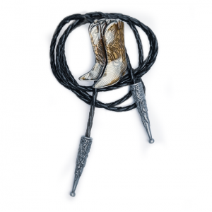 Bolo Tie - Cowboy Boots
