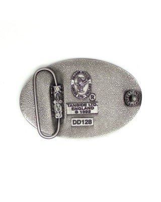 Belt Buckle - Elvis White And Red