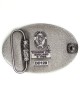 Belt Buckle - Elvis White And Red