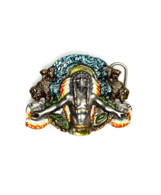 Belt Buckle - Native American