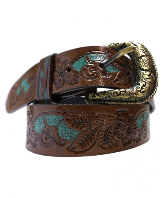 Leather Belt - CBS - Florida Leather Belt - CBS - Florida