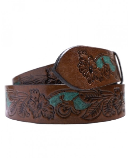Leather Belt - CBS - Florida Leather Belt - CBS - Florida