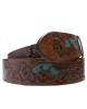 Leather Belt - CBS - Florida Leather Belt - CBS - Florida