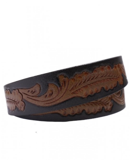 Leather Belt - CBS - Louisiana Leather Belt - CBS - Louisiana
