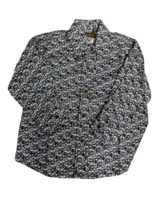 CC - Boys Paisley Button Down Shirt