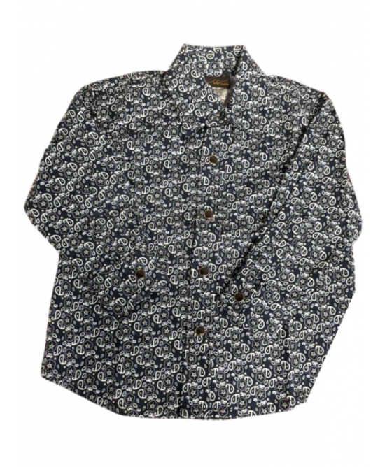 CC - Boys Paisley Button Down Shirt