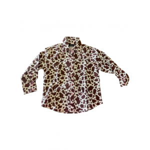 CC - Cow Print Toddler Girl Shirt