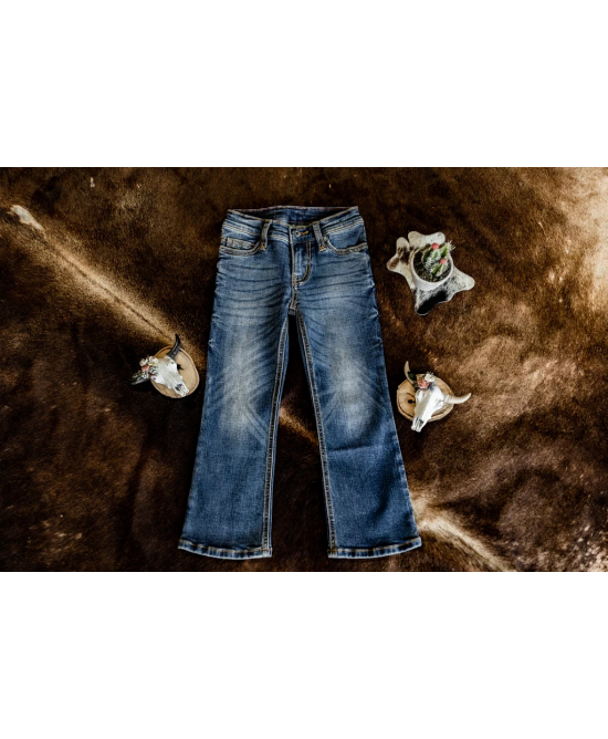 CC - Children's Toddler Girl Bootcut Jean Medium Wash