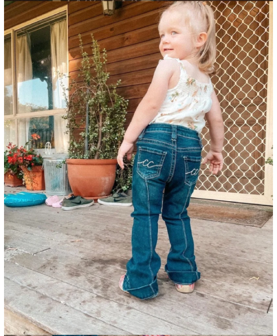 CC - Children's Toddler Girl Trouser Jean Dark Wash