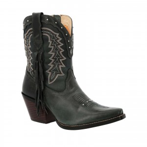 Durango - Crush™ Women's Vintage Black Bootie Western Boot