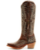 Durango - Crush™ Tall Women's Tan and Turquoise Western Boot