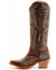 Durango - Crush™ Tall Women's Tan and Turquoise Western Boot