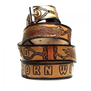 Leather Belt - Born Wild