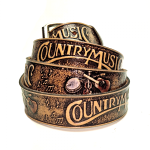 Leather Belt - Country Music