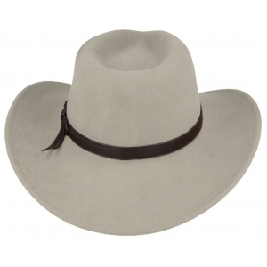 Wool Felt Western Sand Hat - Crushable