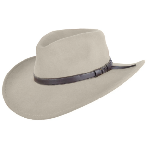 Wool Felt Western Sand Hat - Crushable