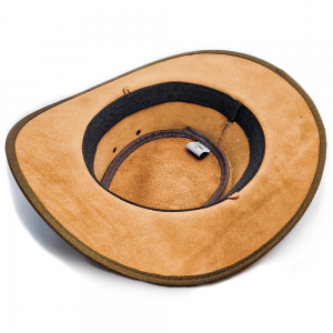 Leather Western Hat - Tan Leather Western Hat - Tan