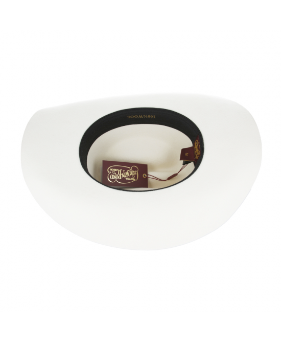 Wool Felt Western Silver Grey Hat