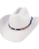 Wool Felt Western Silver Grey Hat
