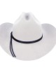 Wool Felt Western Silver Grey Hat
