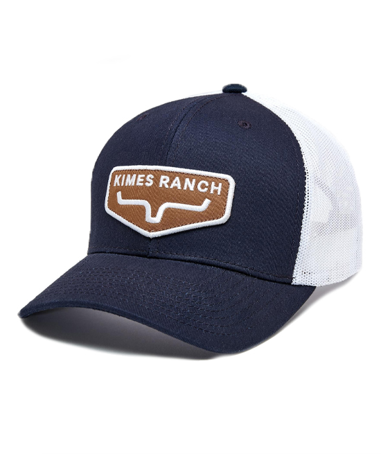 Trucker Hat - Kimes Ranch Lander Navy Trucker Hat - Kimes Ranch Lander Navy