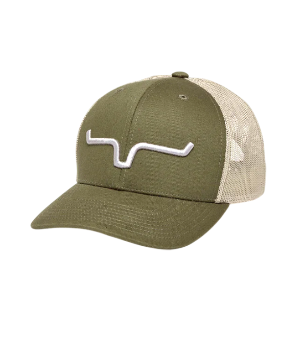 Trucker Hat - Kimes Ranch Weekly Moss/Tan Trucker Hat - Kimes Ranch Weekly Moss/Tan