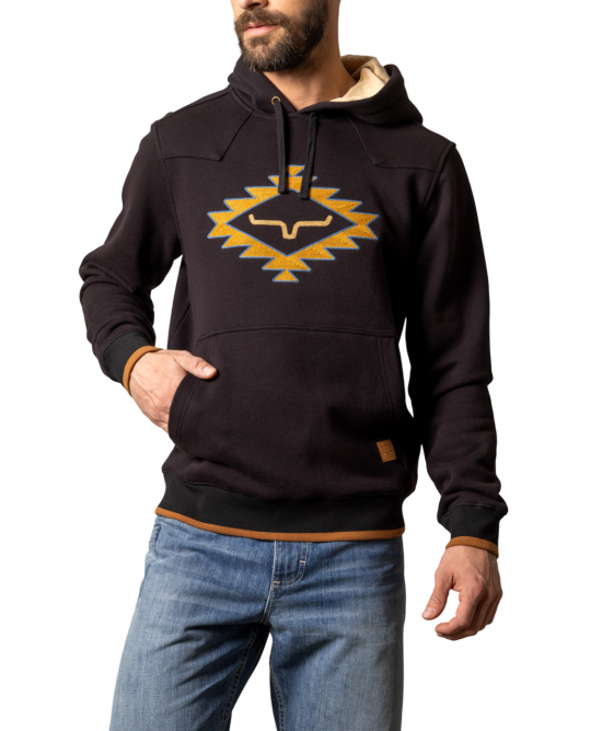 Kimes Ranch - Berger Hoodie Black Men's Kimes Ranch - Berger Hoodie Black Men's