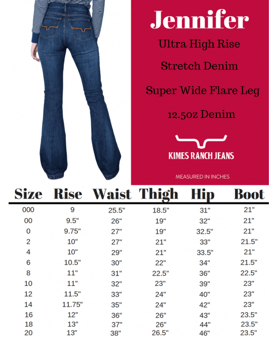 Kimes Ranch Jeans - Jennifer Mid Wash Flare Women's Kimes Ranch Jeans - Jennifer Mid Wash Flare Women's