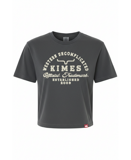 Kimes Ranch - Heavy Text Black Women's T-shirt