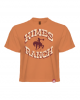 Kimes Ranch - Lucky B Bucking Orange Women's T-shirt