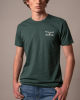 Kimes Ranch - Heavy Text Heather Forest Green Men's T-shirt