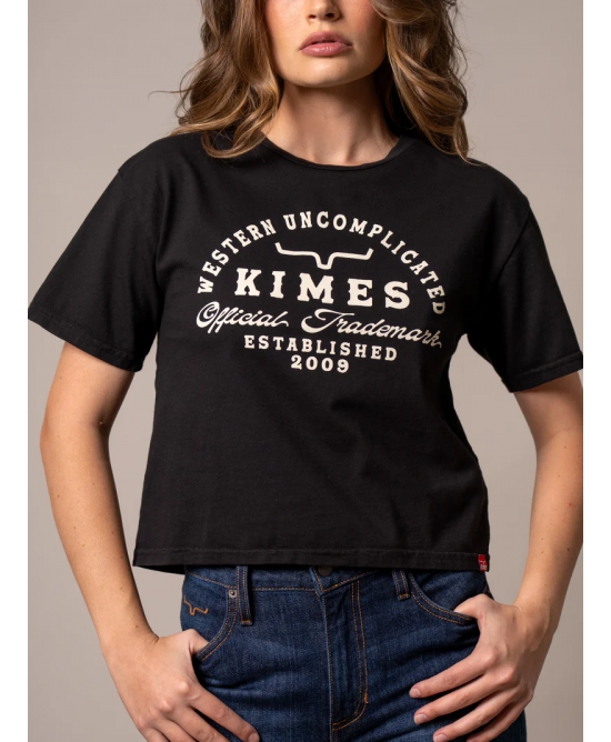 Kimes Ranch - Heavy Text Black Women's T-shirt Kimes Ranch - Heavy Text Black Women's T-shirt