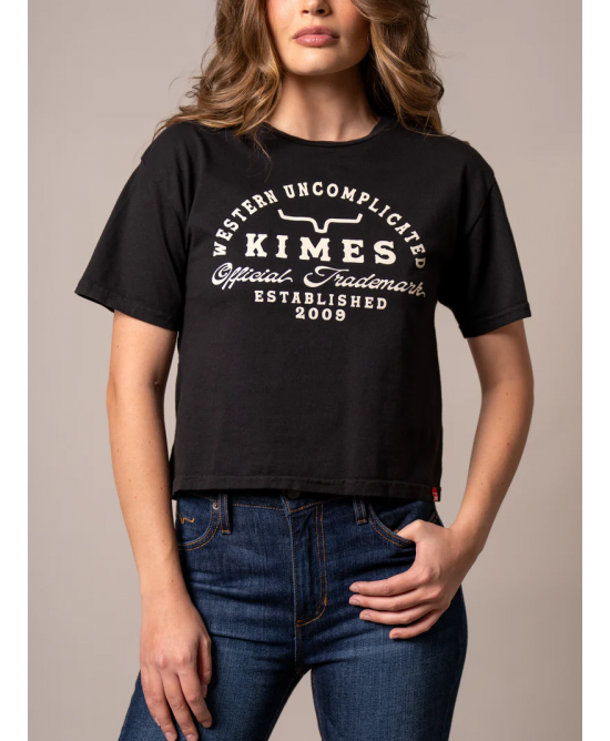 Kimes Ranch - Heavy Text Black Women's T-shirt Kimes Ranch - Heavy Text Black Women's T-shirt