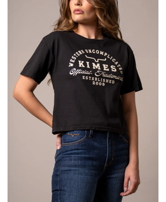 Kimes Ranch - Heavy Text Black Women's T-shirt Kimes Ranch - Heavy Text Black Women's T-shirt