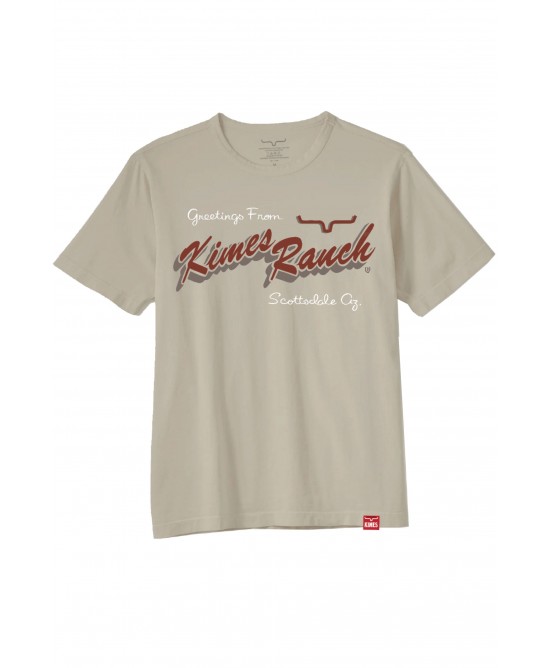 Kimes Ranch - Lucky B Greetings Natural Men's T-shirt